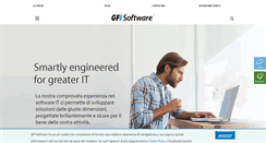 Desktop Screenshot of gfi-italia.com