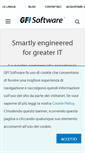 Mobile Screenshot of gfi-italia.com